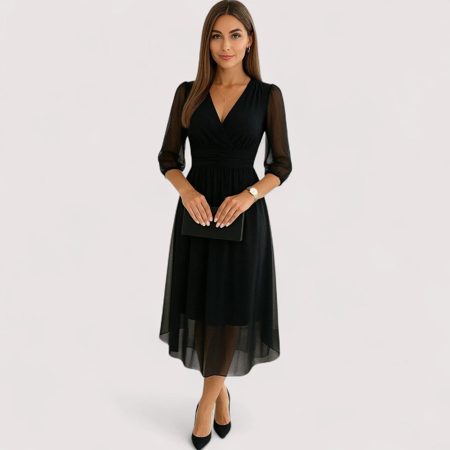 Inga™ | Chiffonkleid