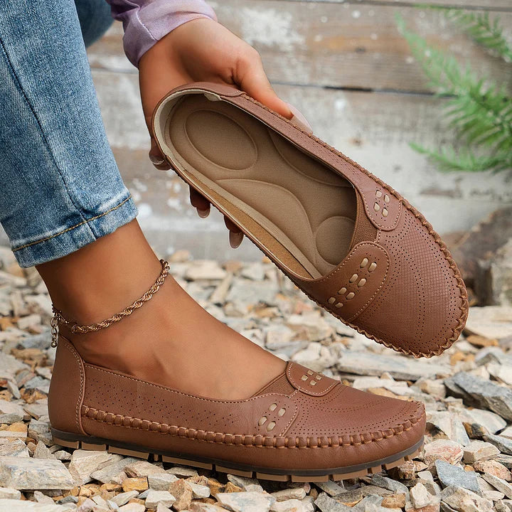 Damen stilvolle orthopädische Schuhe zum Gehen