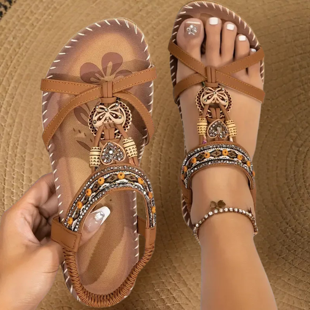 Damen-Orthopädische Sandalen mit weicher Dämpfung
