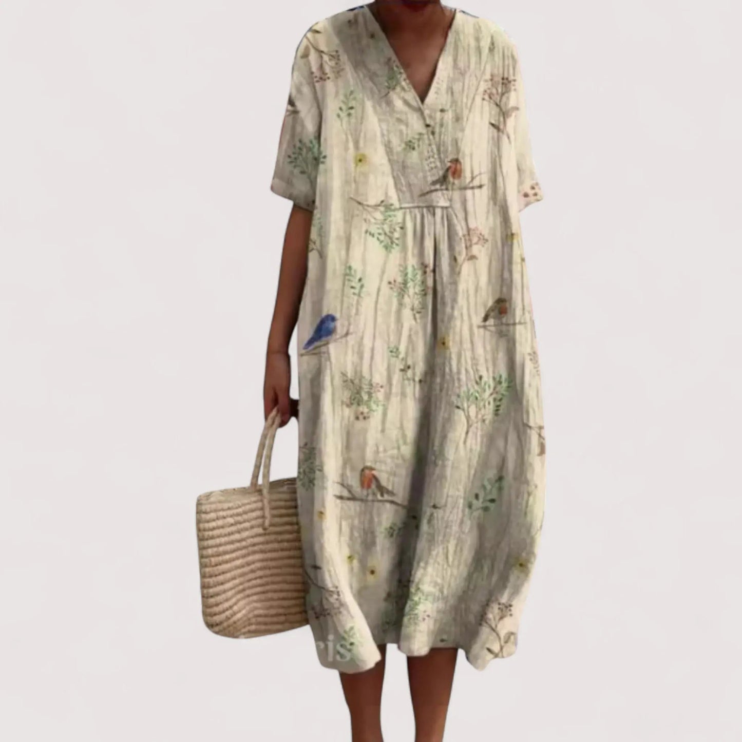Delia™ | Elegantes Blumenkleid