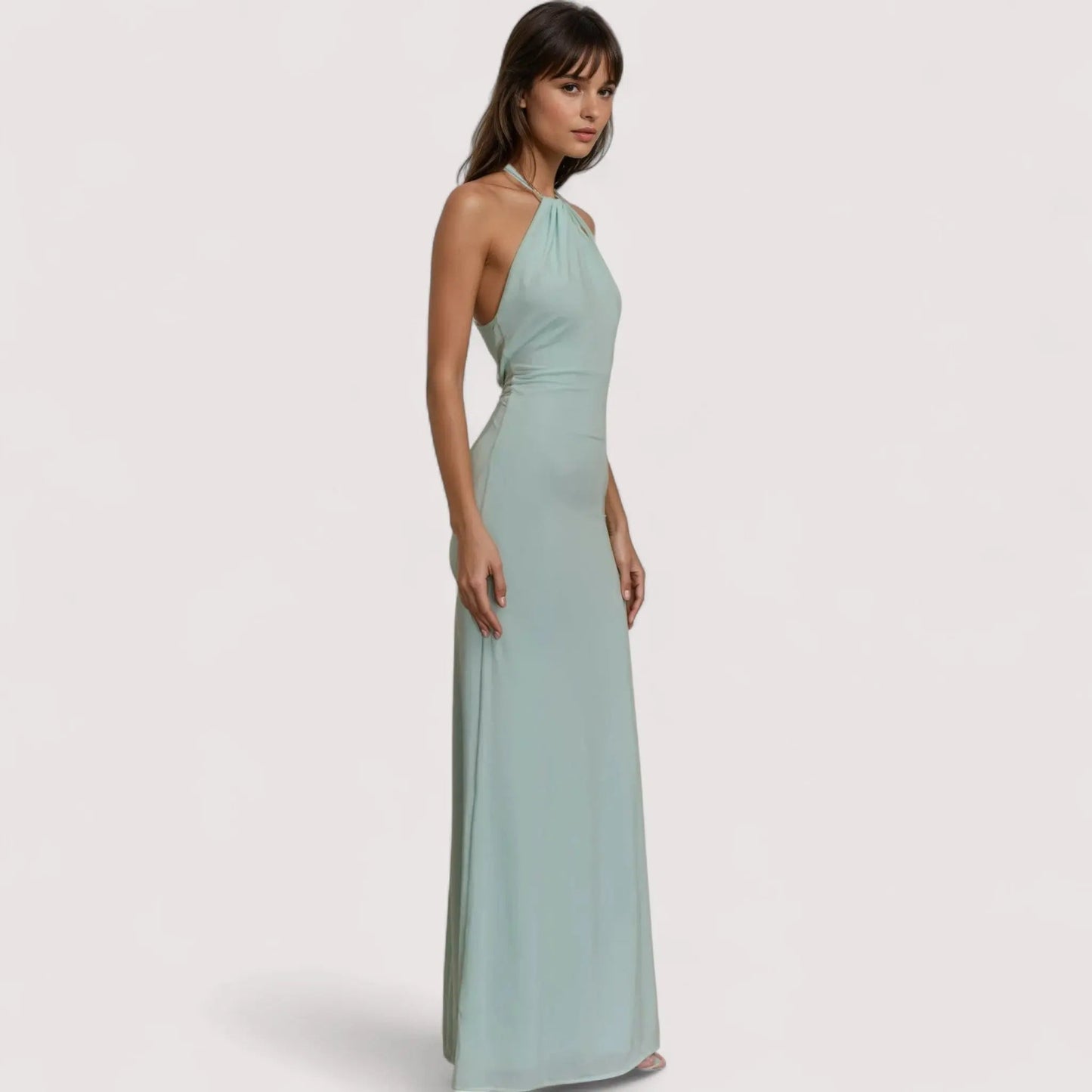 Olga™ | Halterneck-Maxikleid
