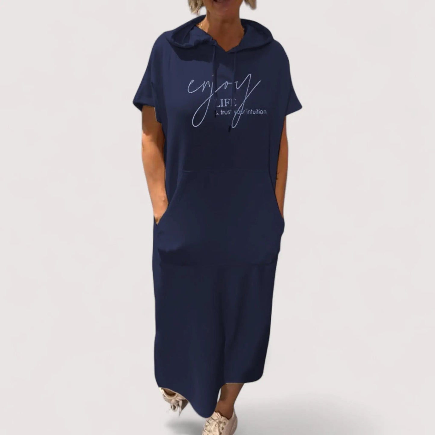 Ellen™ | Freizeit-Kapuzenkleid