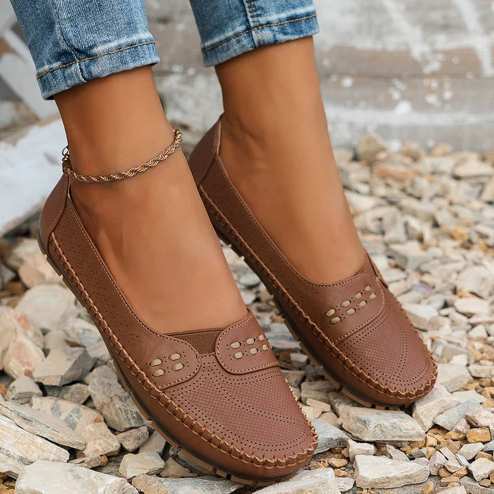 Damen stilvolle orthopädische Schuhe zum Gehen