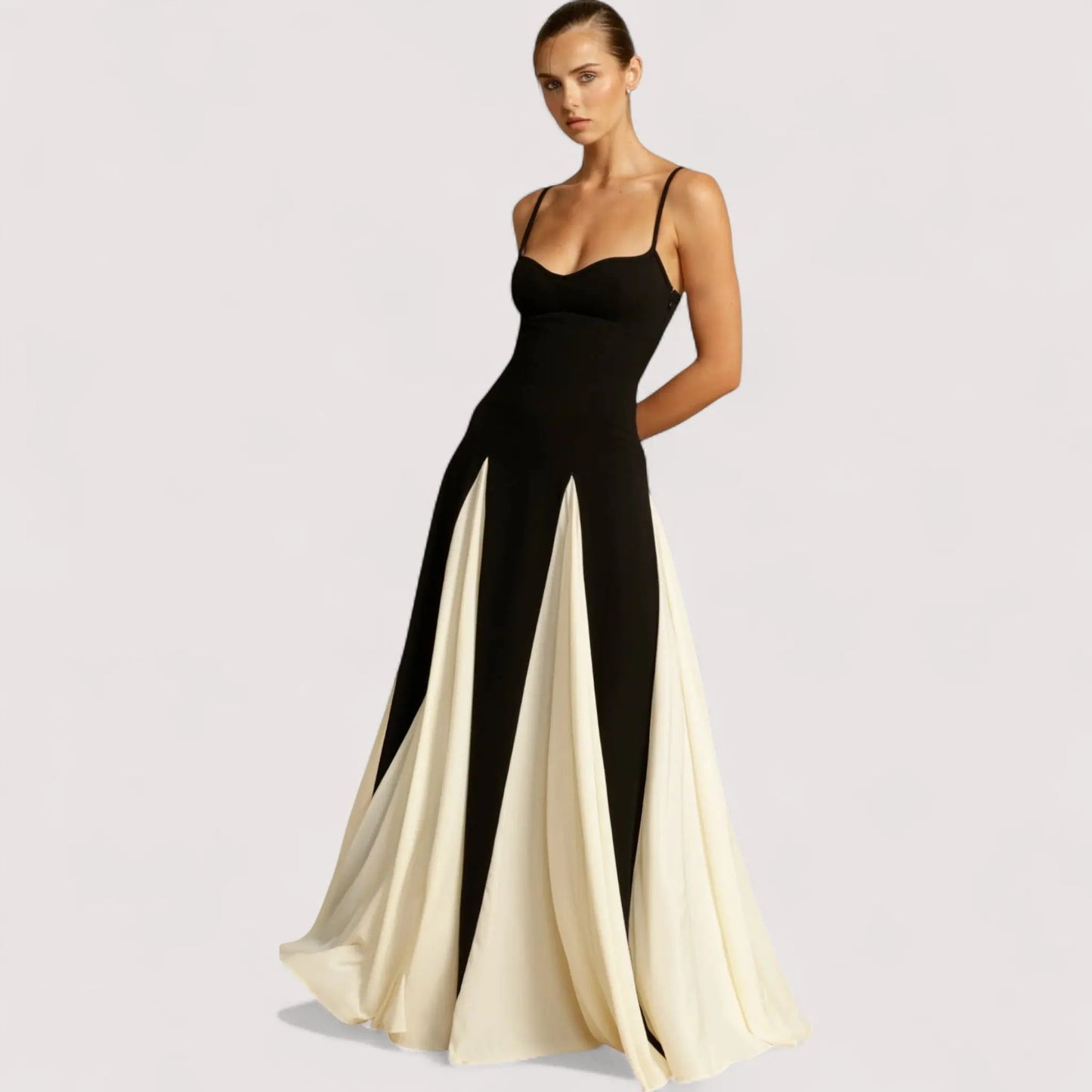 Dalia™ | Elegantes langes Kleid