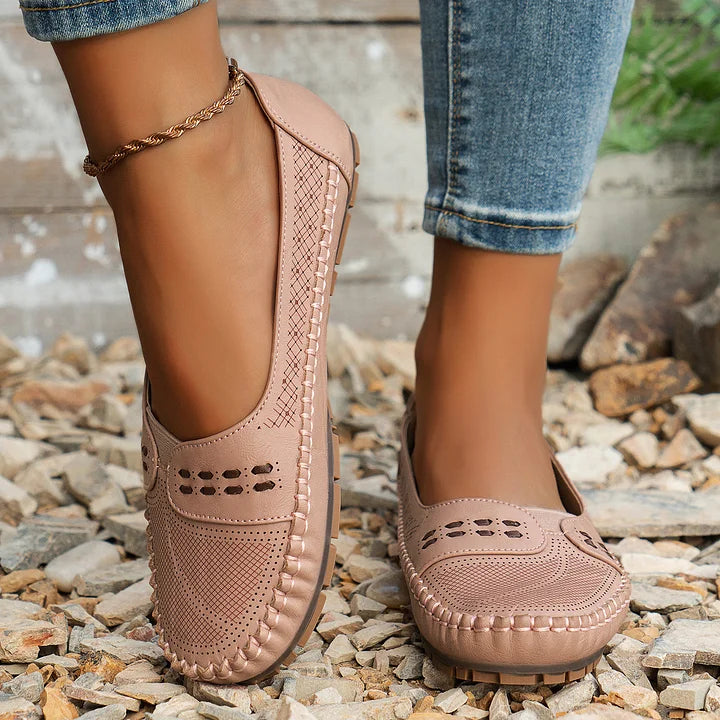 Damen stilvolle orthopädische Schuhe zum Gehen