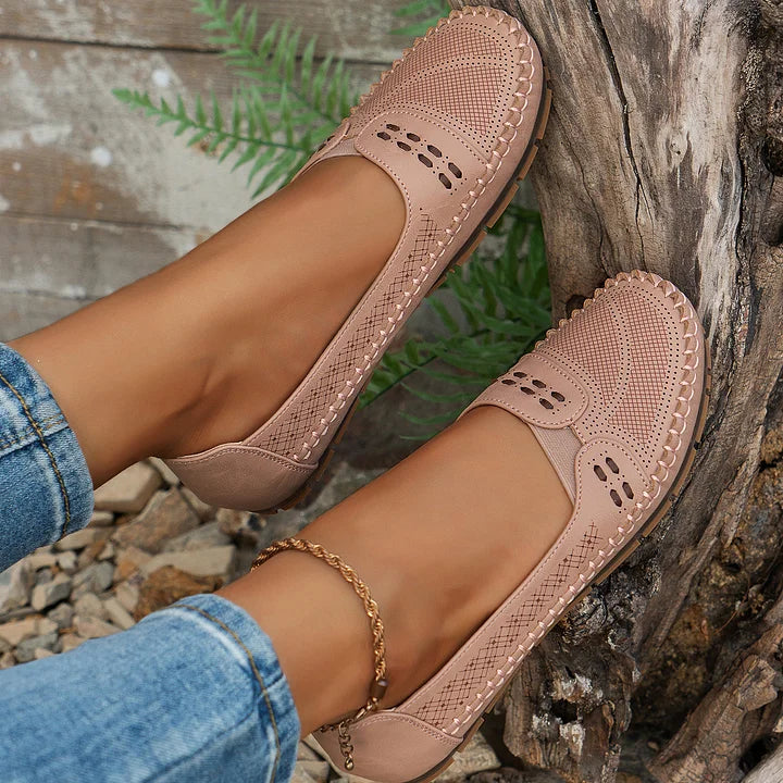 Damen stilvolle orthopädische Schuhe zum Gehen