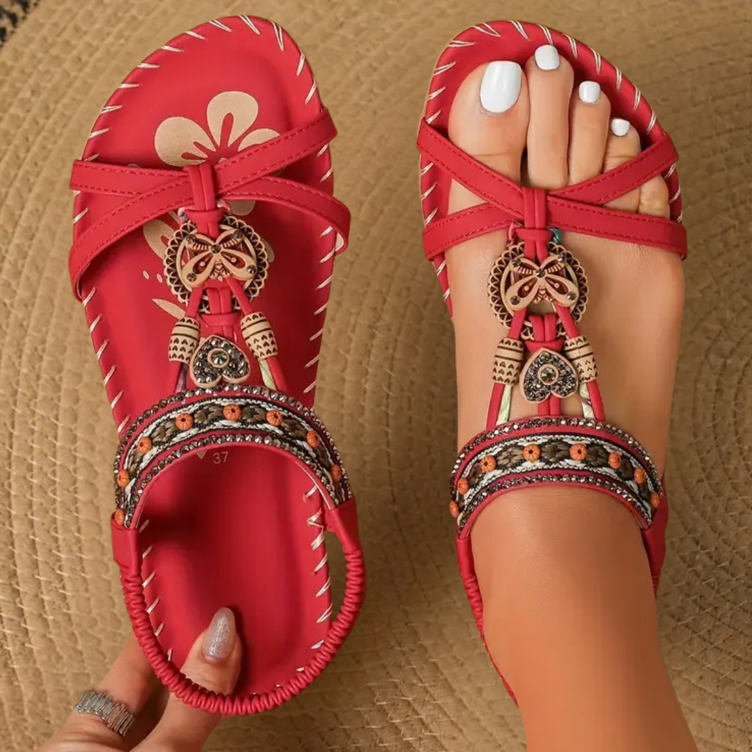 Damen-Orthopädische Sandalen mit weicher Dämpfung