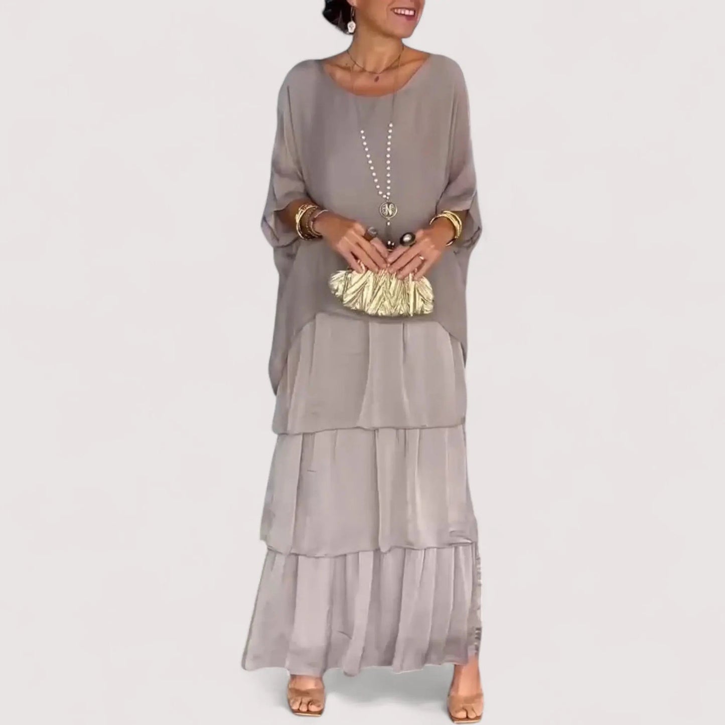 Laurence™ | Elegantes Chiffon-Kleid im Boho-Stil