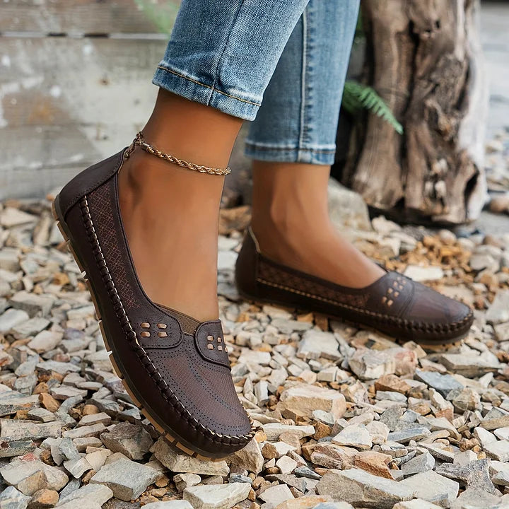Damen stilvolle orthopädische Schuhe zum Gehen
