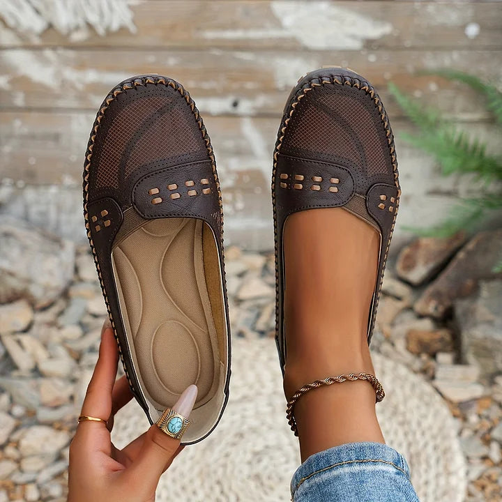 Damen stilvolle orthopädische Schuhe zum Gehen