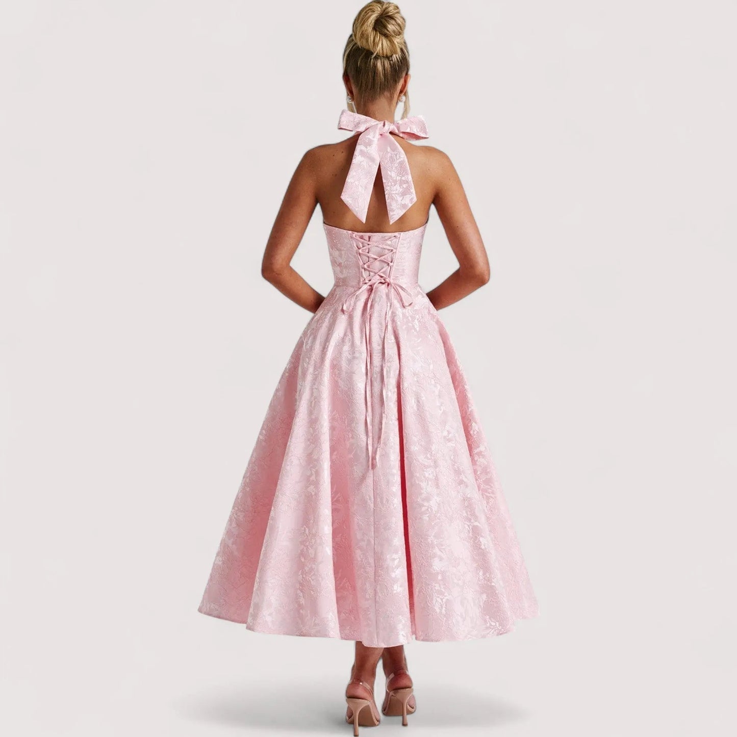 Amalie™ | Midikleid mit Neckholder