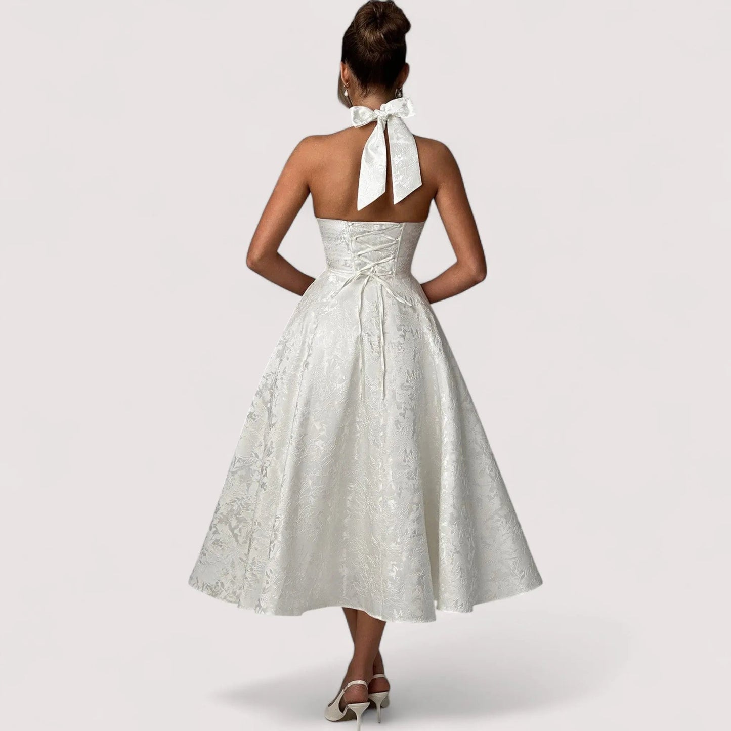 Amalie™ | Midikleid mit Neckholder