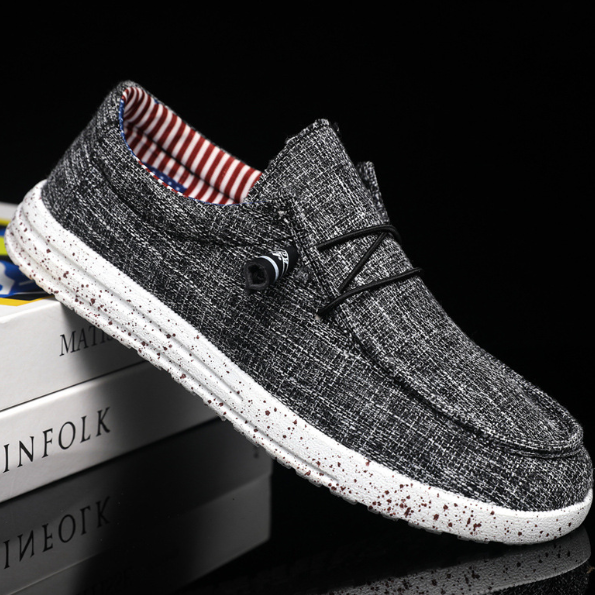Stilvolle Canvas-Loafer für Herren - Milan, Frühling 2026 Edition