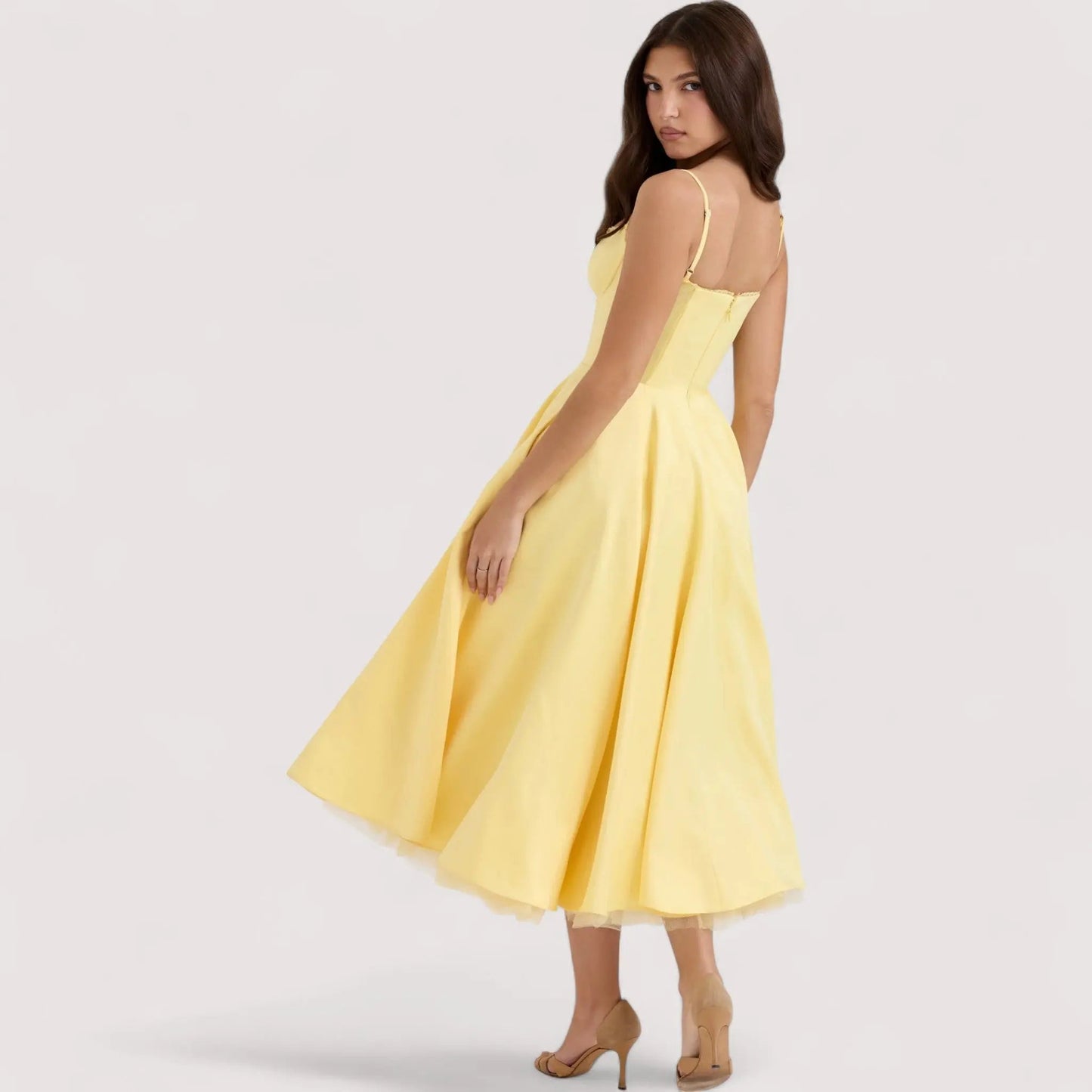 Margot™ | Sommerkleid mit Korsettdetail