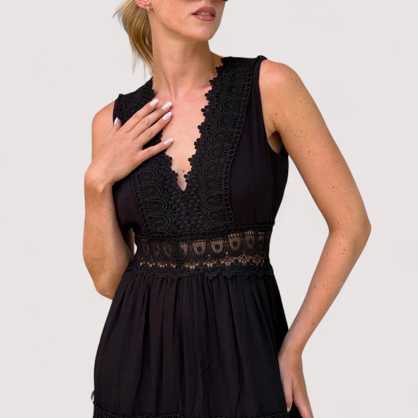 Noelia™ | Boho Midi-Kleid
